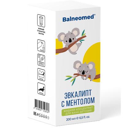 Концентрат Balneomed Эвкалипт с ментолом 200 мл