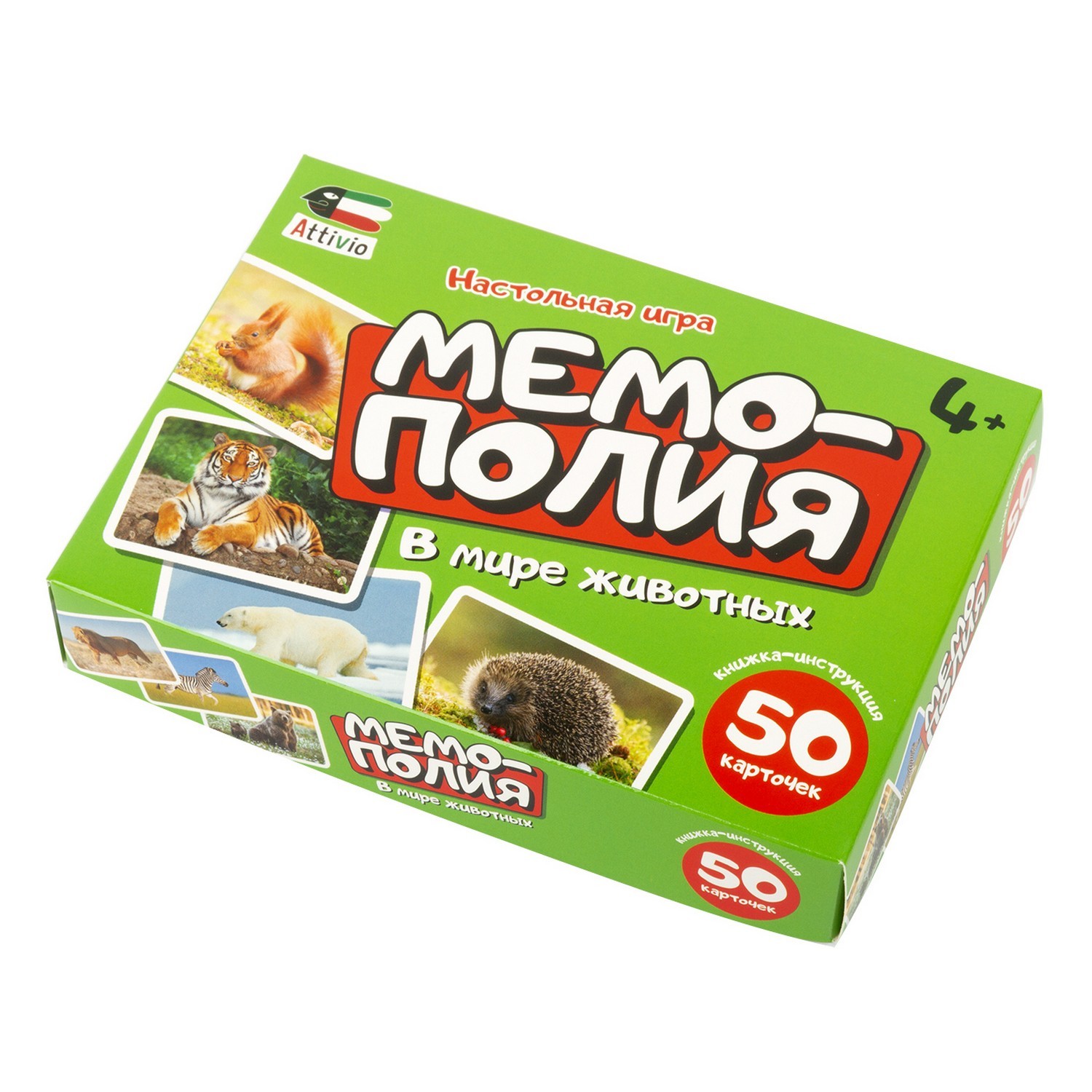 Настольная игра Attivio Мемополия Животные - фото 7
