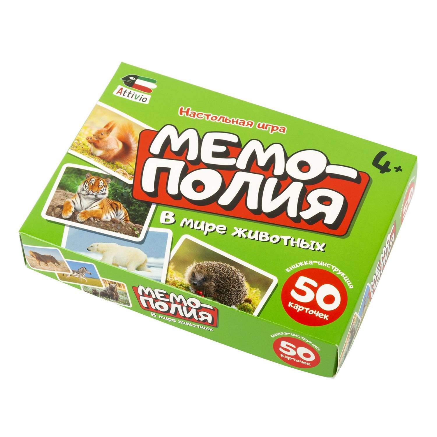 Настольная игра Attivio Мемополия Животные - фото 7
