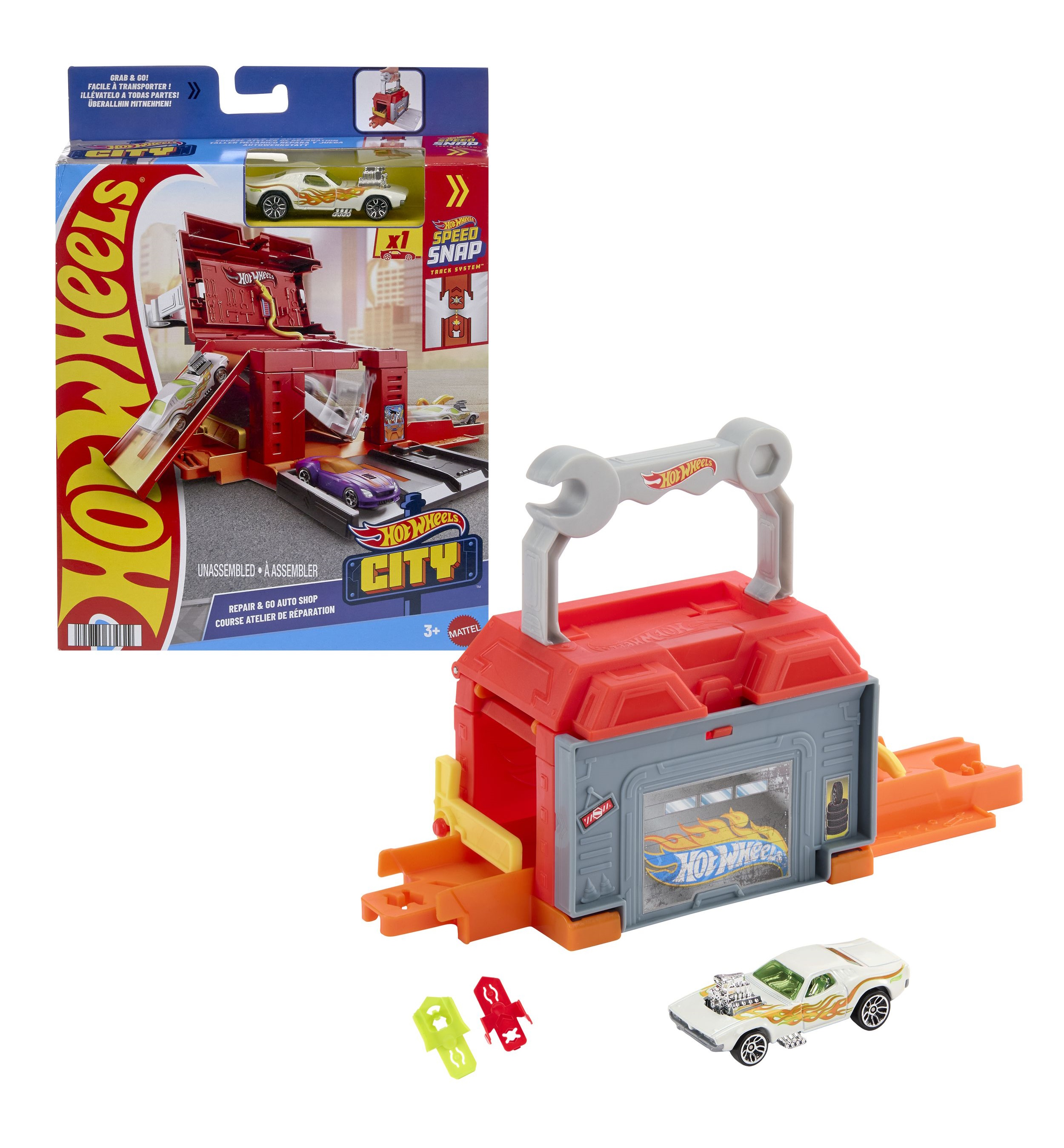 Игровой набор Hot Wheels Играй и храни JHL43 - фото 3