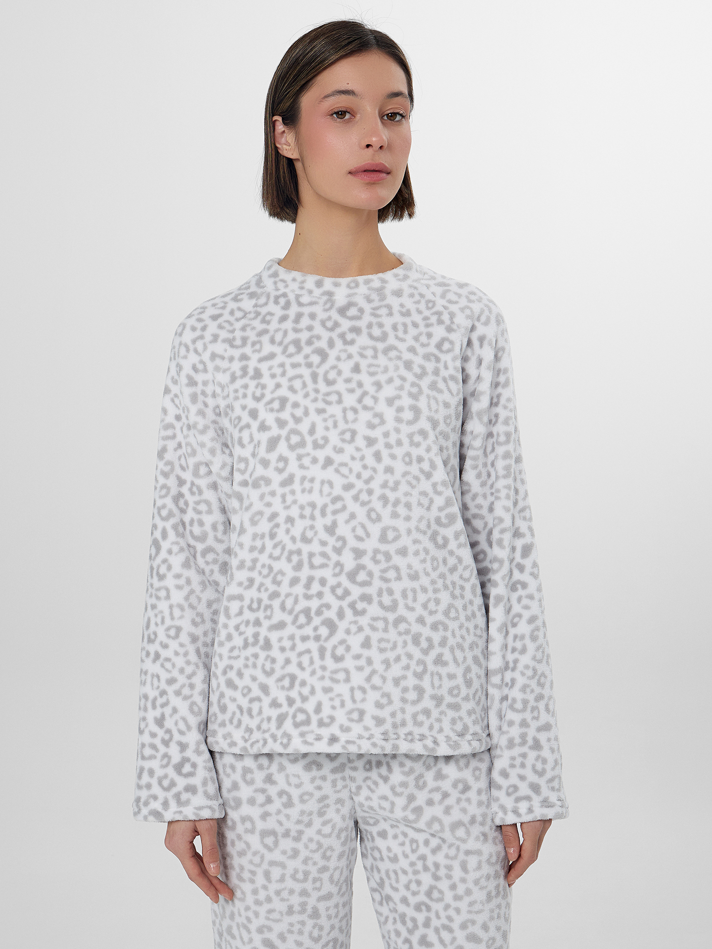 Пижама Mark Formelle (Марк Формэль) 592626/леопард на белом - фото 3