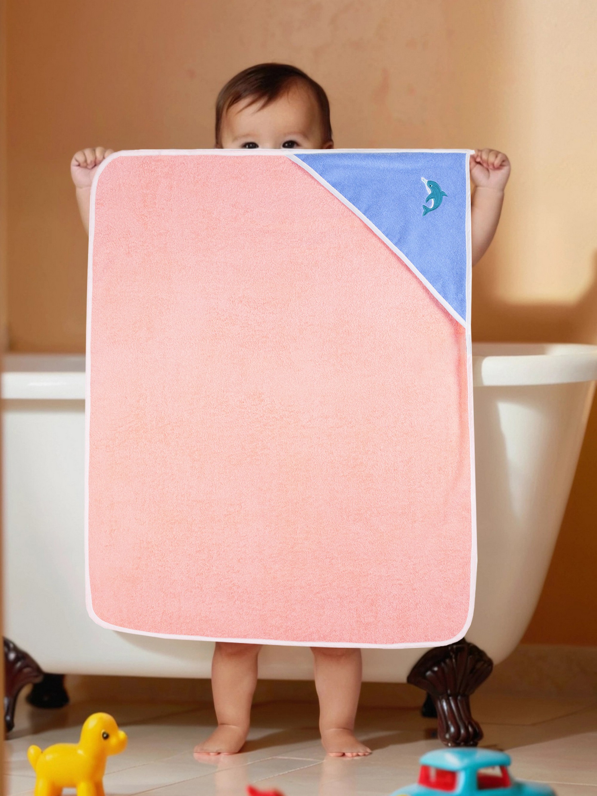 Полотенце уголок Wellness Малыш-71/55_Д 80 x 100 см 1 шт. - фото 2