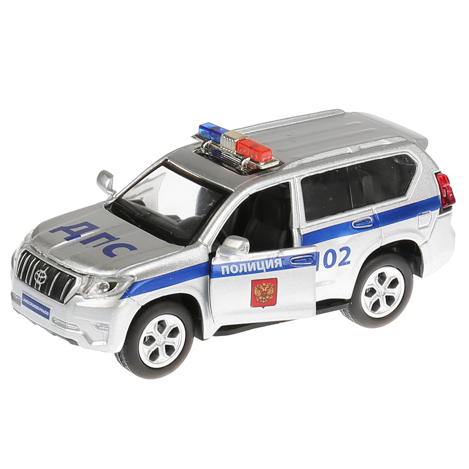 Полицейская машина Технопарк Toyota 283499 - фото 3