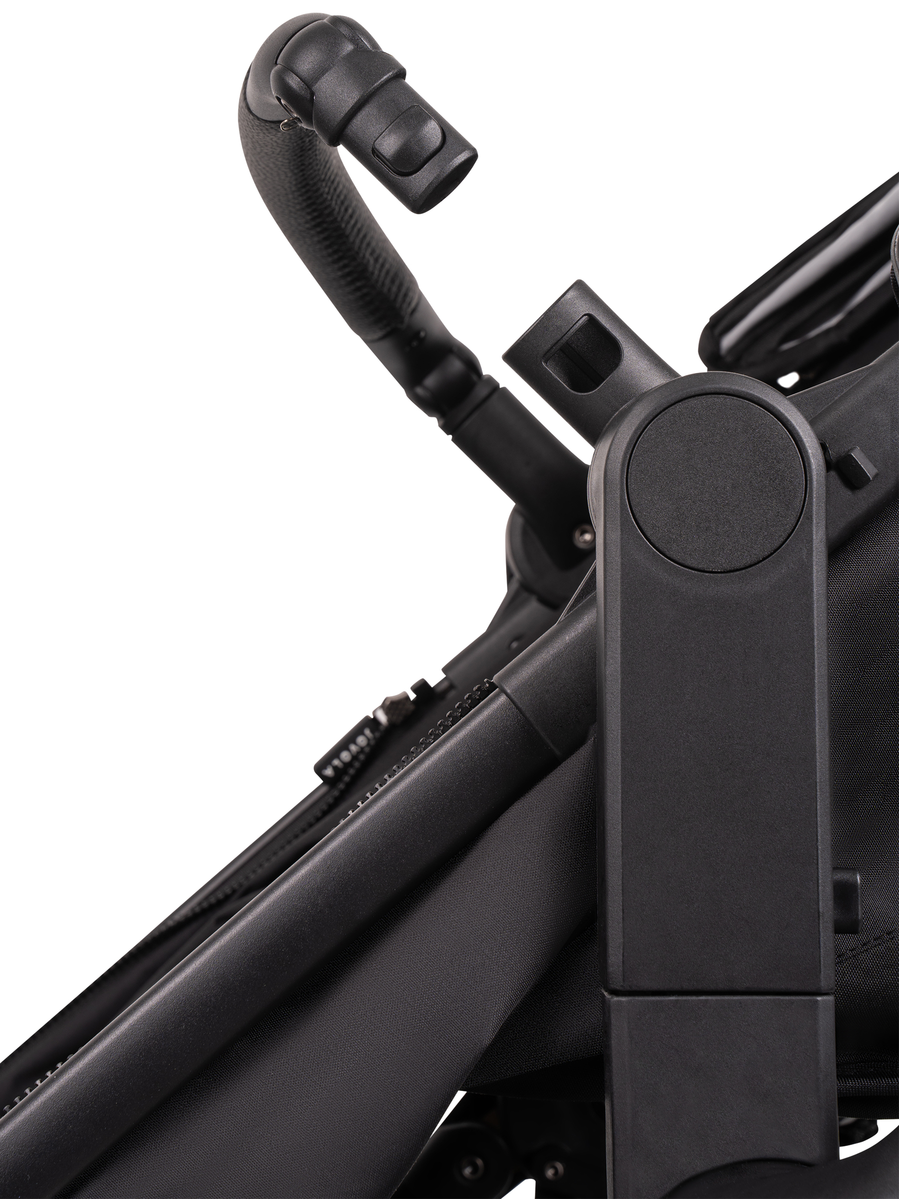 Коляска трансформер JOVOLA Truck, перекидная ручка черный - фото 13