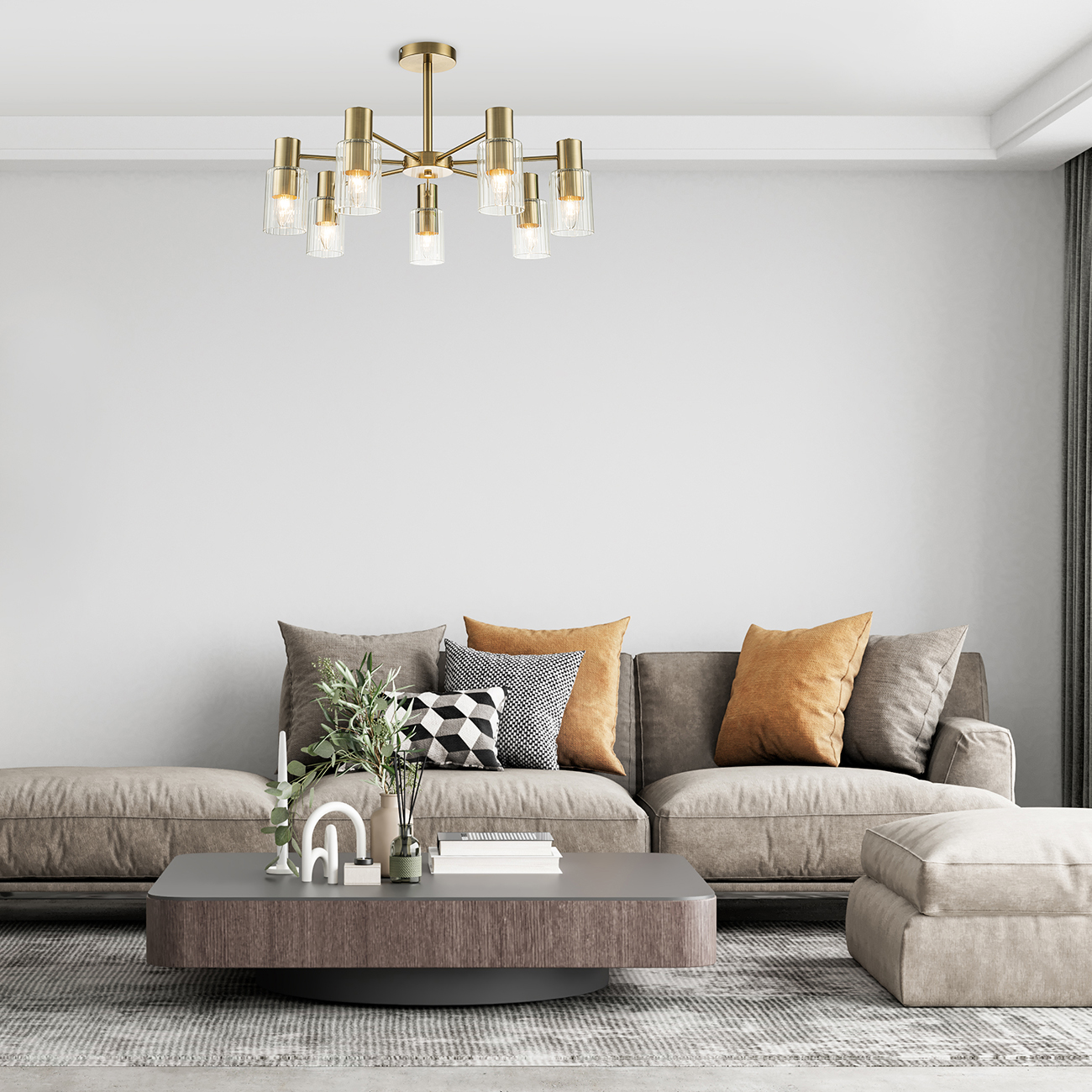 Люстра ESCADA Escada 2120/7P E14*40W Gold - фото 3