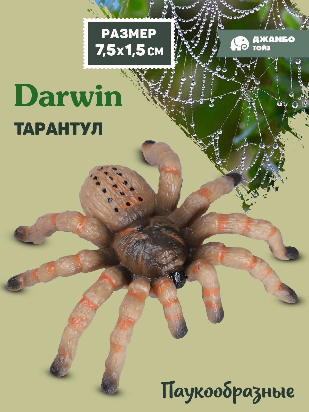 Фигурка DARWIN Паук Тарантул - фото 1