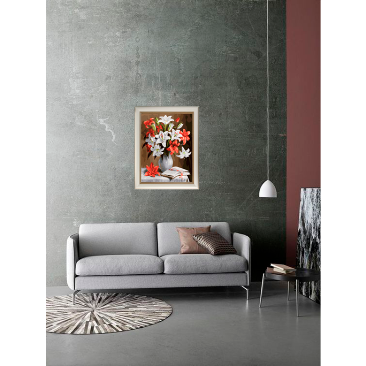 Картина по номерам Белоснежка Лилии - фото 6