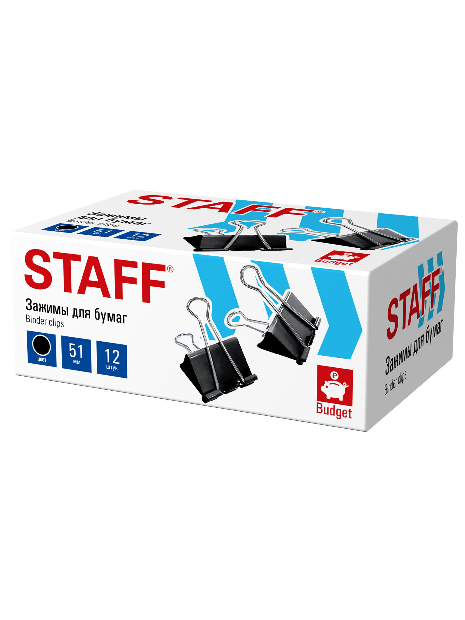 Зажимы Staff 12 шт. - фото 3