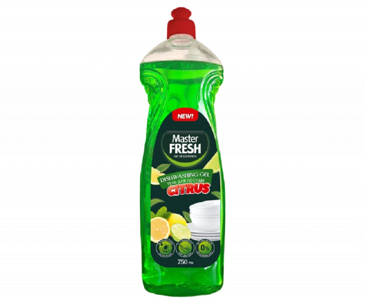 Гель для мытья посуды Master fresh цитрус 750 мл - фото 1