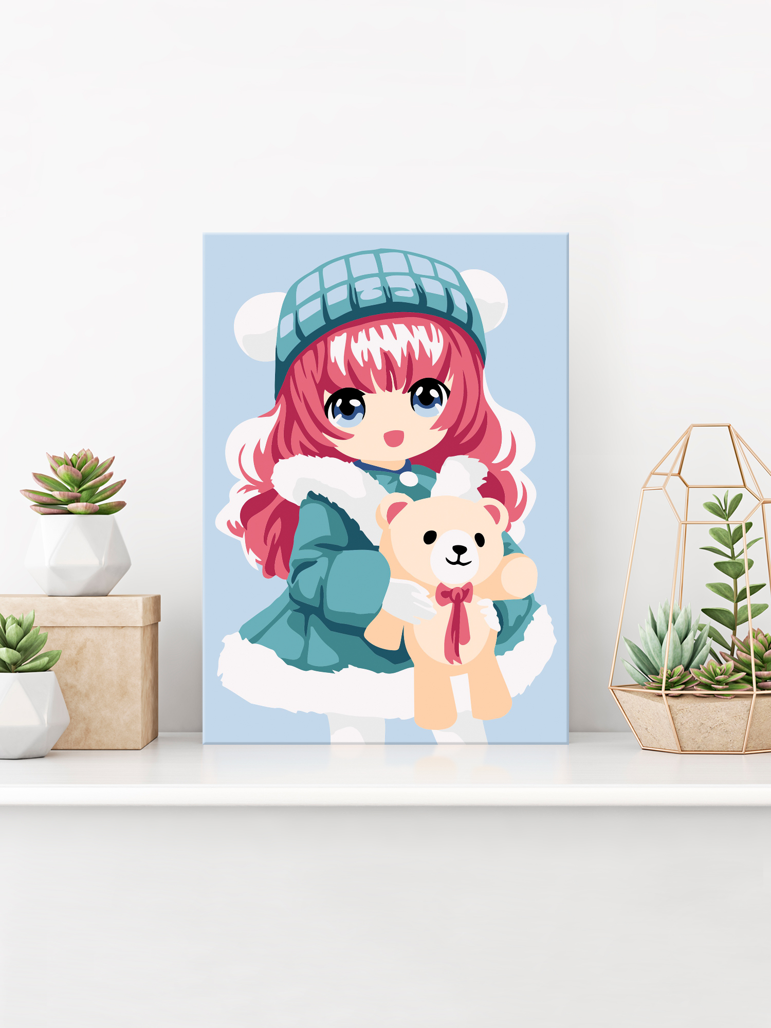 Картина по номерам Hobby Paint Милашка в ассортименте - фото 3
