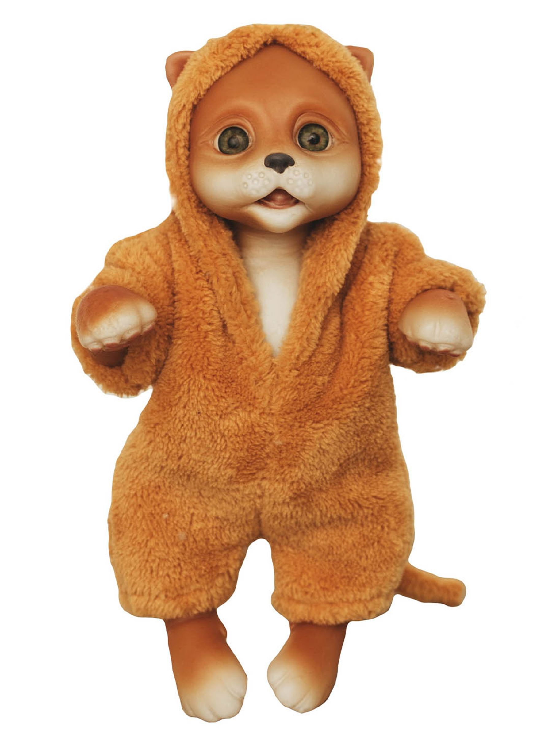 Кукла мини Magic Manufactory Magic Pets Кот реборн рыжий высота 19 см 4631175965854 - фото 7