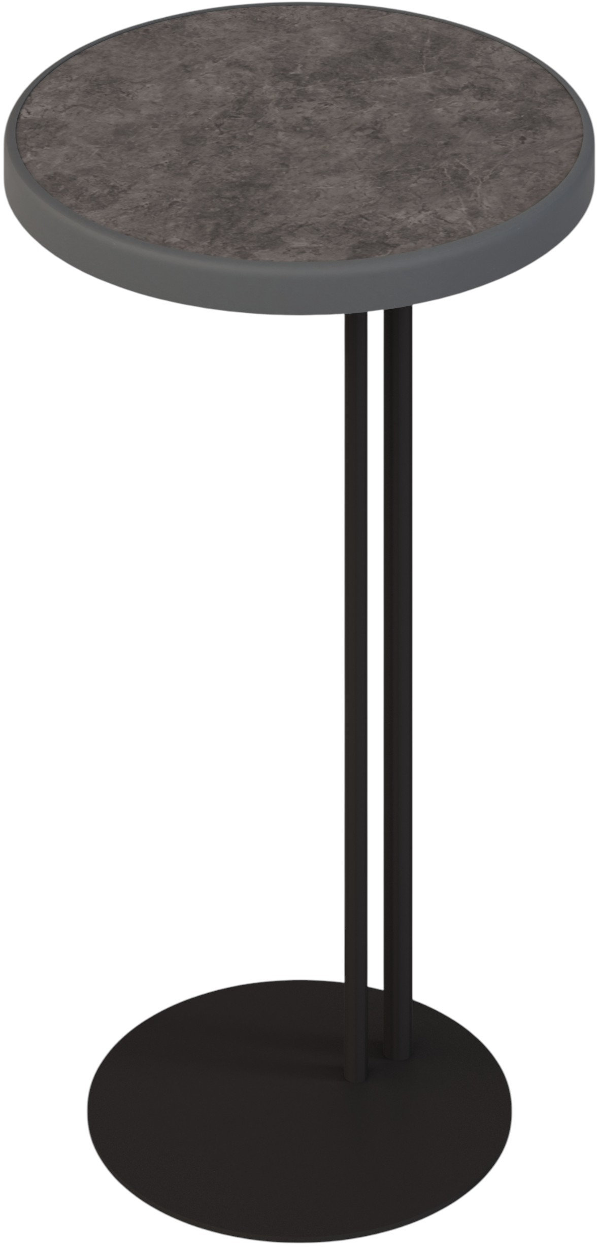 Стол журнальный SLINE Кальяри дарк графит черный - фото 11