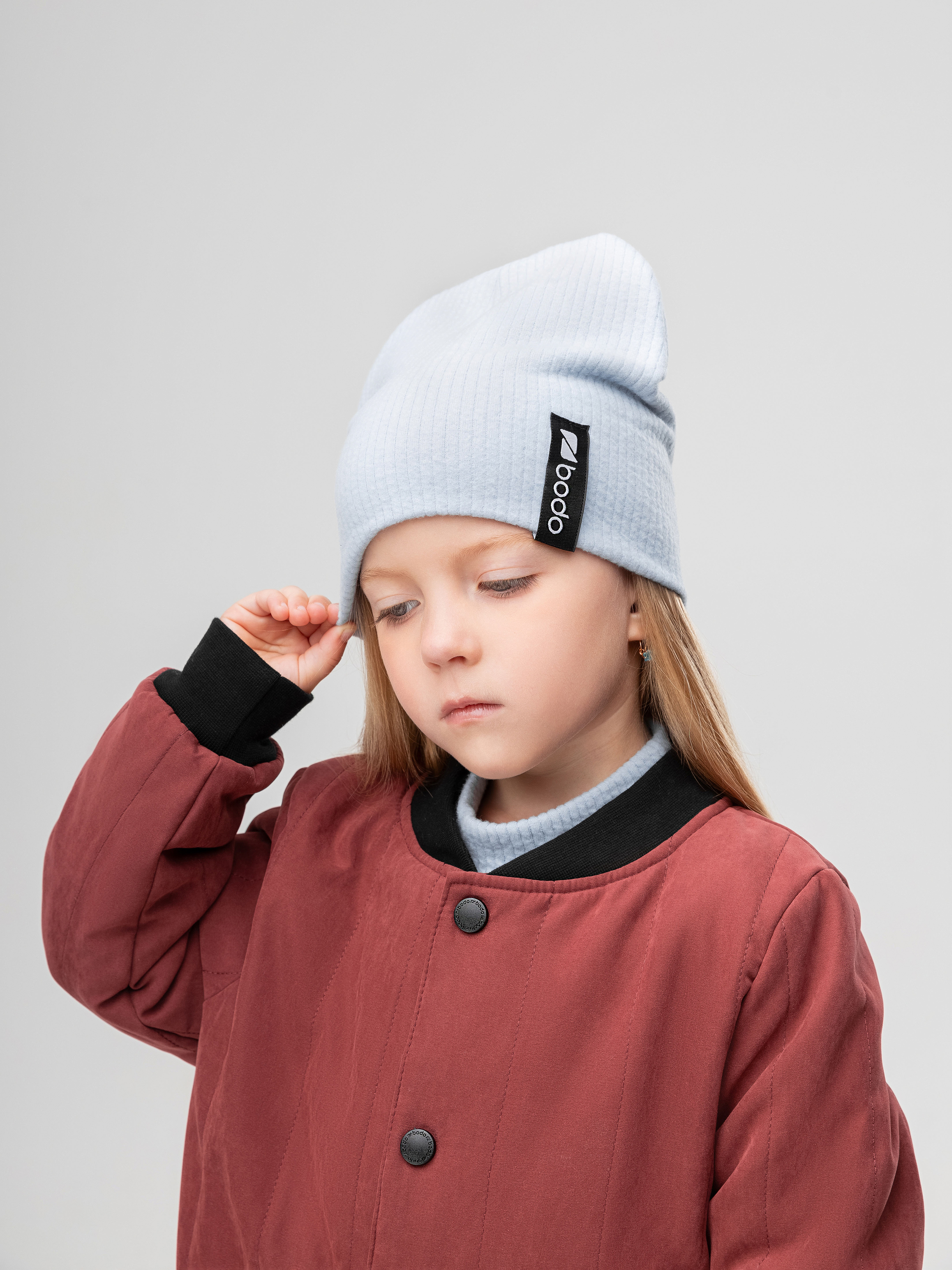 Шапка Bodo 10-423MU_голубой - фото 3