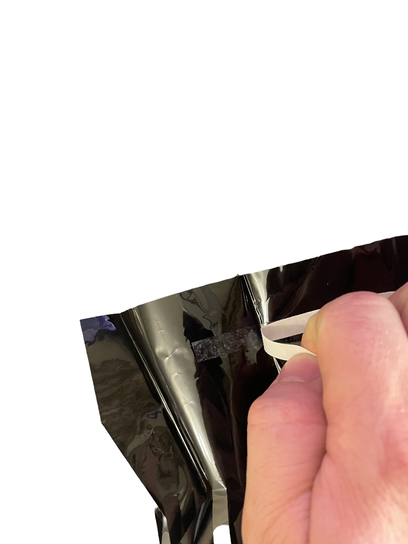 Дождик для фотозоны ZHIYU MENG черный 2х1м 4 штуки - фото 5