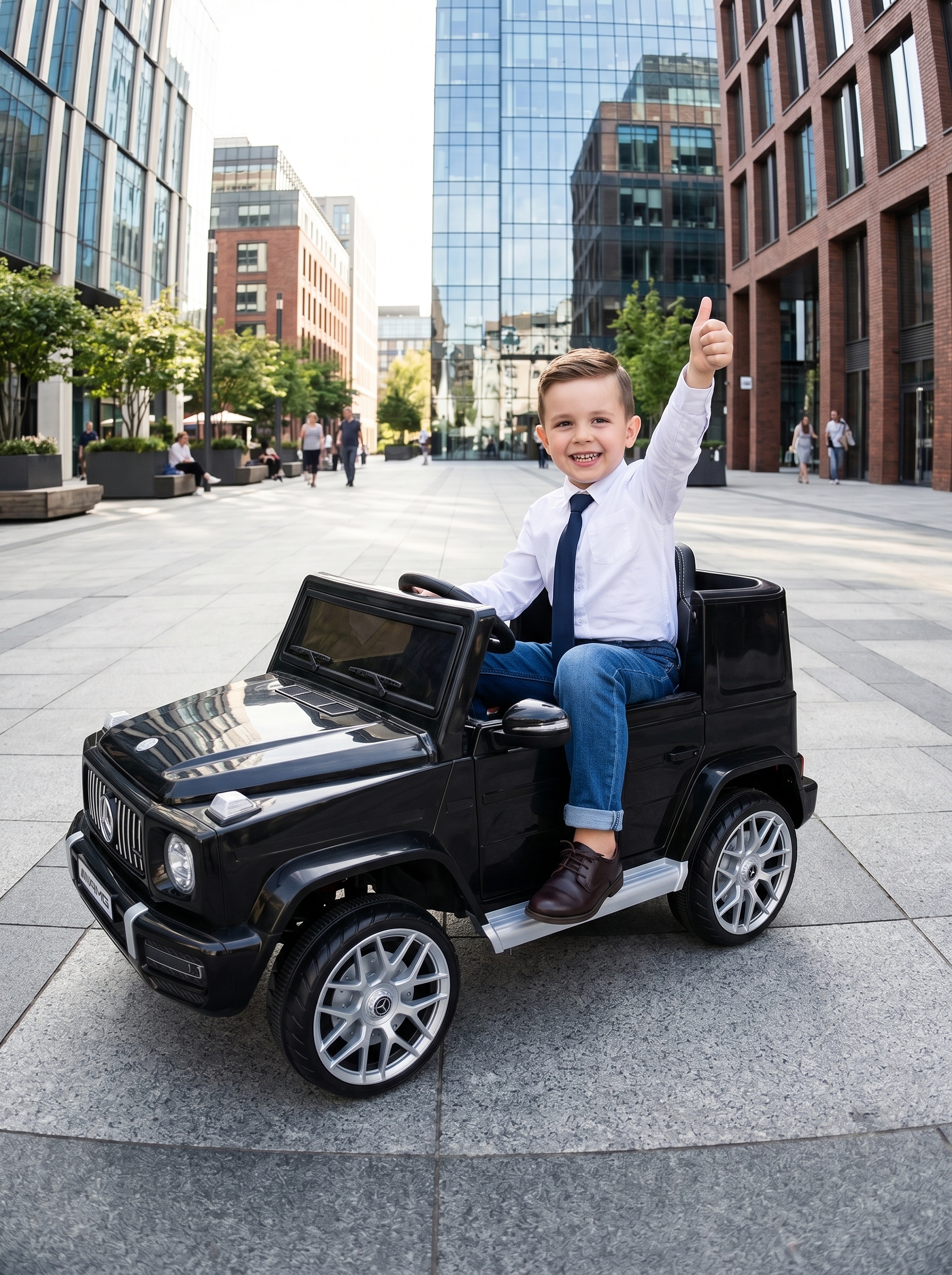 Изображение товара Pepkinder Mercedes MB-99 - детский электромобиль с пультом ДУ Изображение товара Pepkinder Mercedes MB-99 - детский электромобиль с пультом ДУ