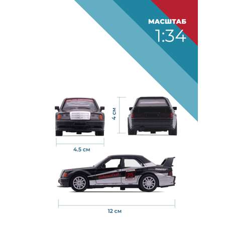 Автомобиль . Mercedes 1:34 черный