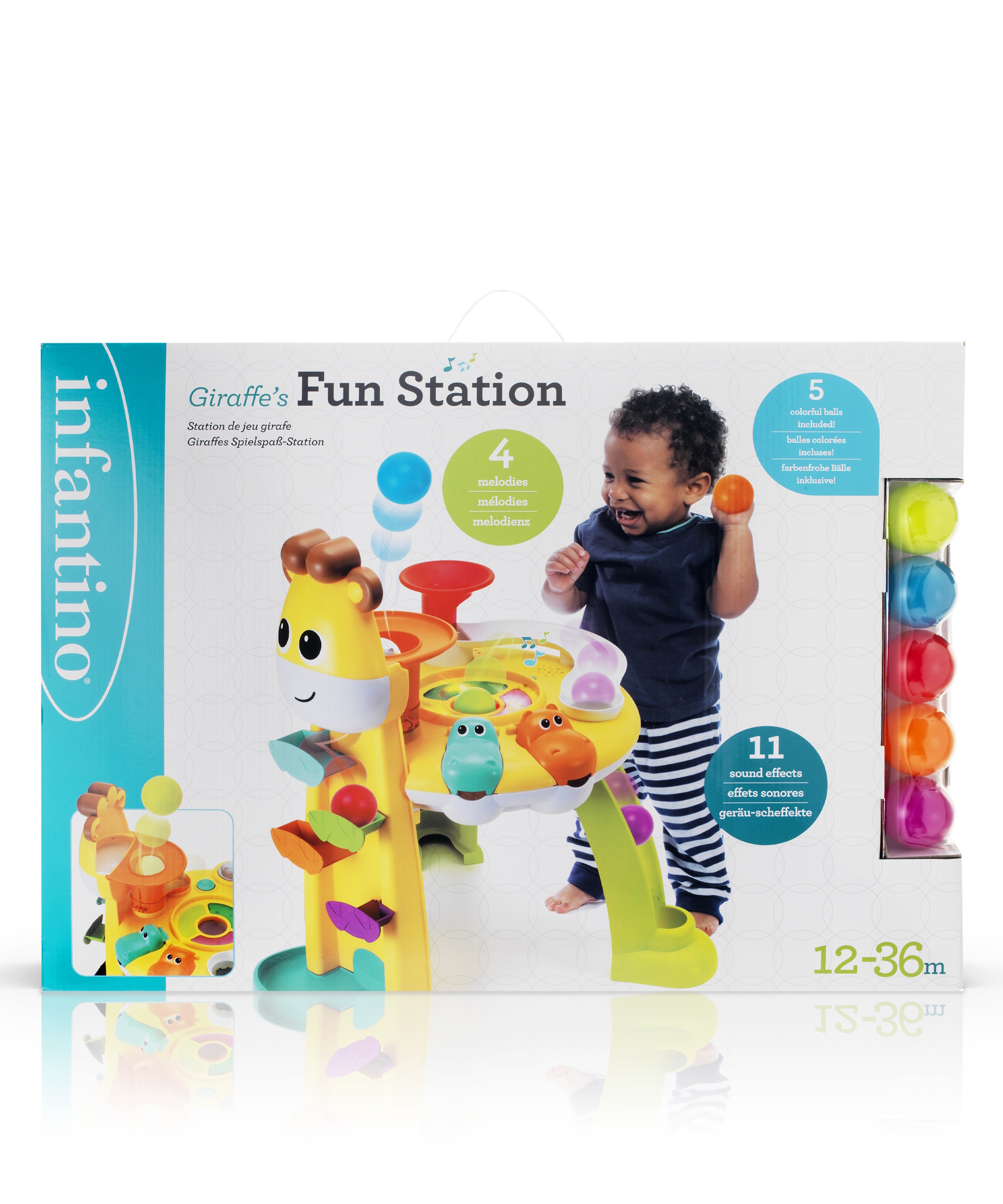 Игрушка INFANTINO жираф - фото 8