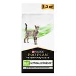 Корм для кошек и котят Purina Pro Plan Veterinary diets HA St/Ox Hypoallergenic гипоаллергенный диетический для снижения пищевой непереносимости сухой 1.3кг