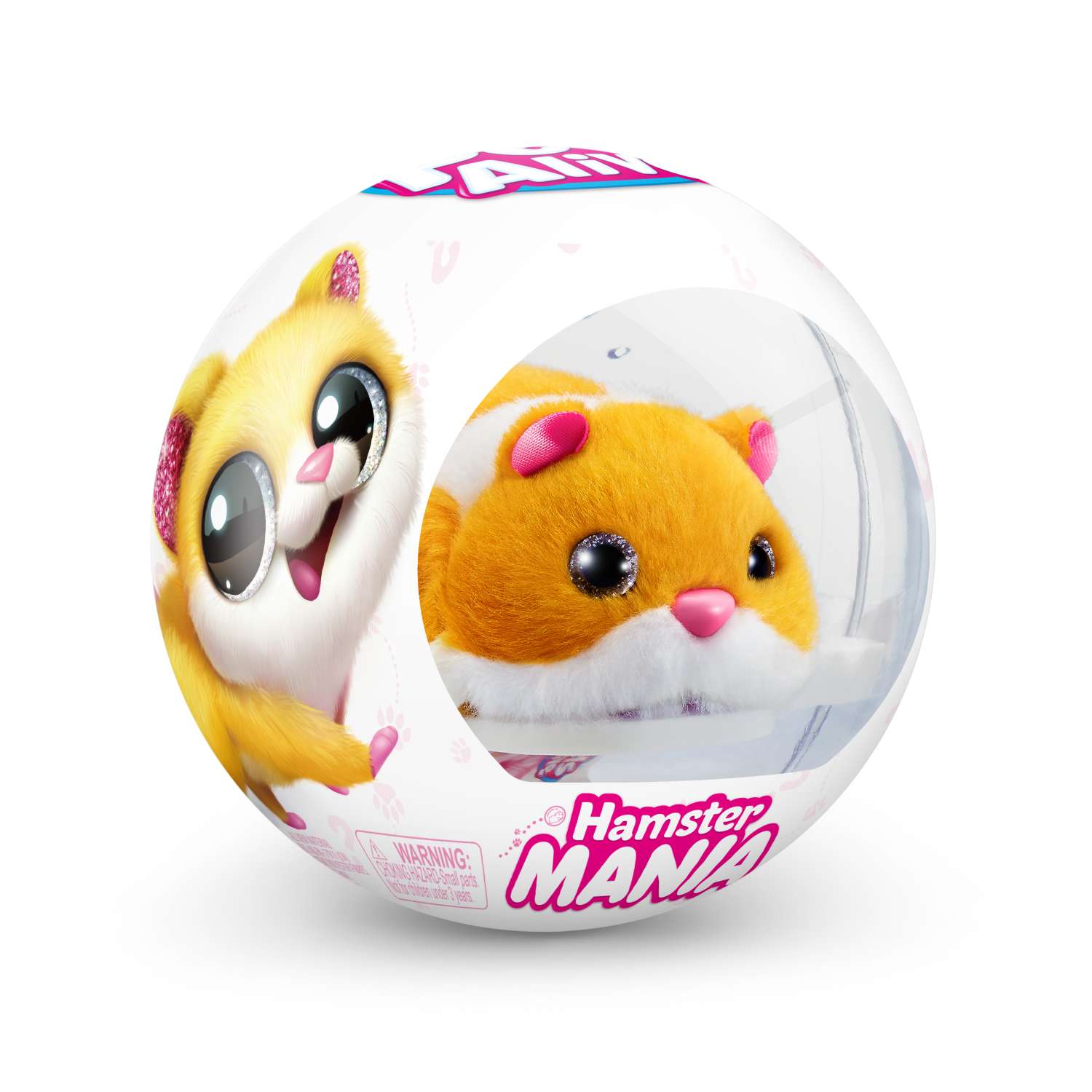 Мягкая игрушка Zuru Pets Alive хомяк Hamstermania Шар - фото 13