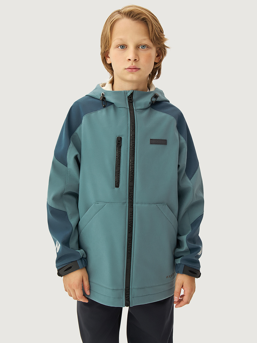 Ветровка NIKASTYLE 4л15526 мох/деним - фото 1