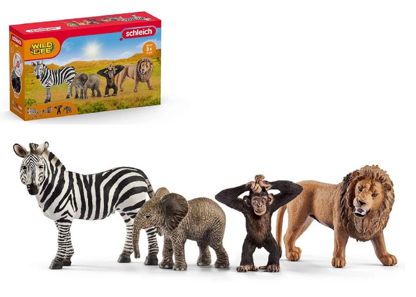 Игровой набор SCHLEICH 42387 Дикие животные - фото 1