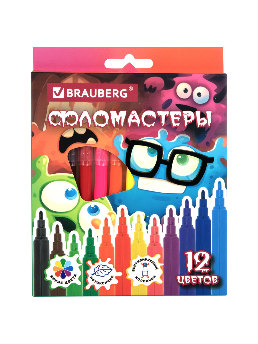 Фломастеры Brauberg - фото 3