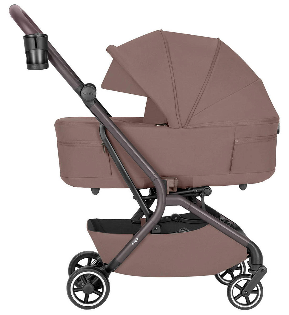 Коляска 2в1 Carrello Magia CRL-6555 коричневый - фото 3