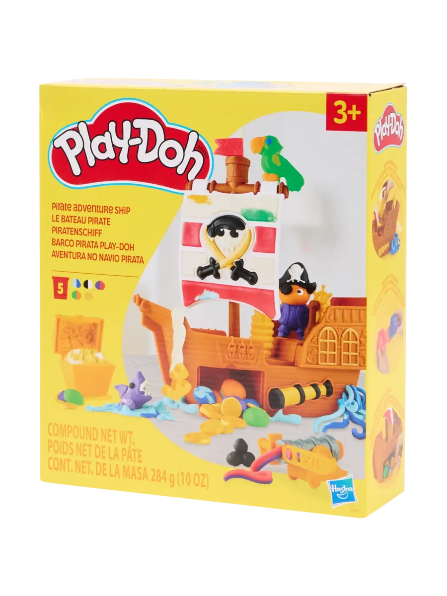 Масса для лепки Play-Doh Пиратский корабль 5 цв. - фото 2