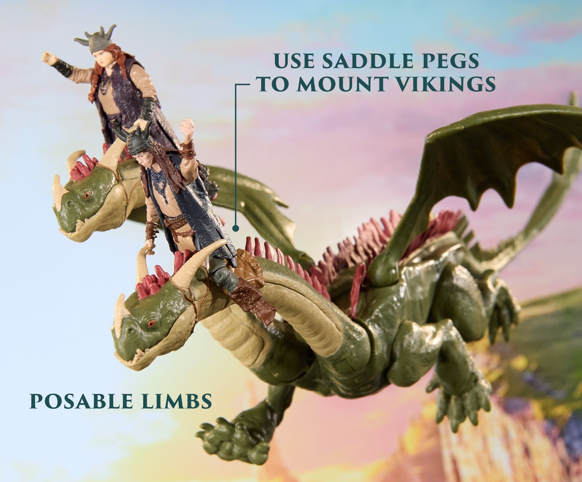 Игровой набор Dragons Барсабэк с близнецами - фото 4