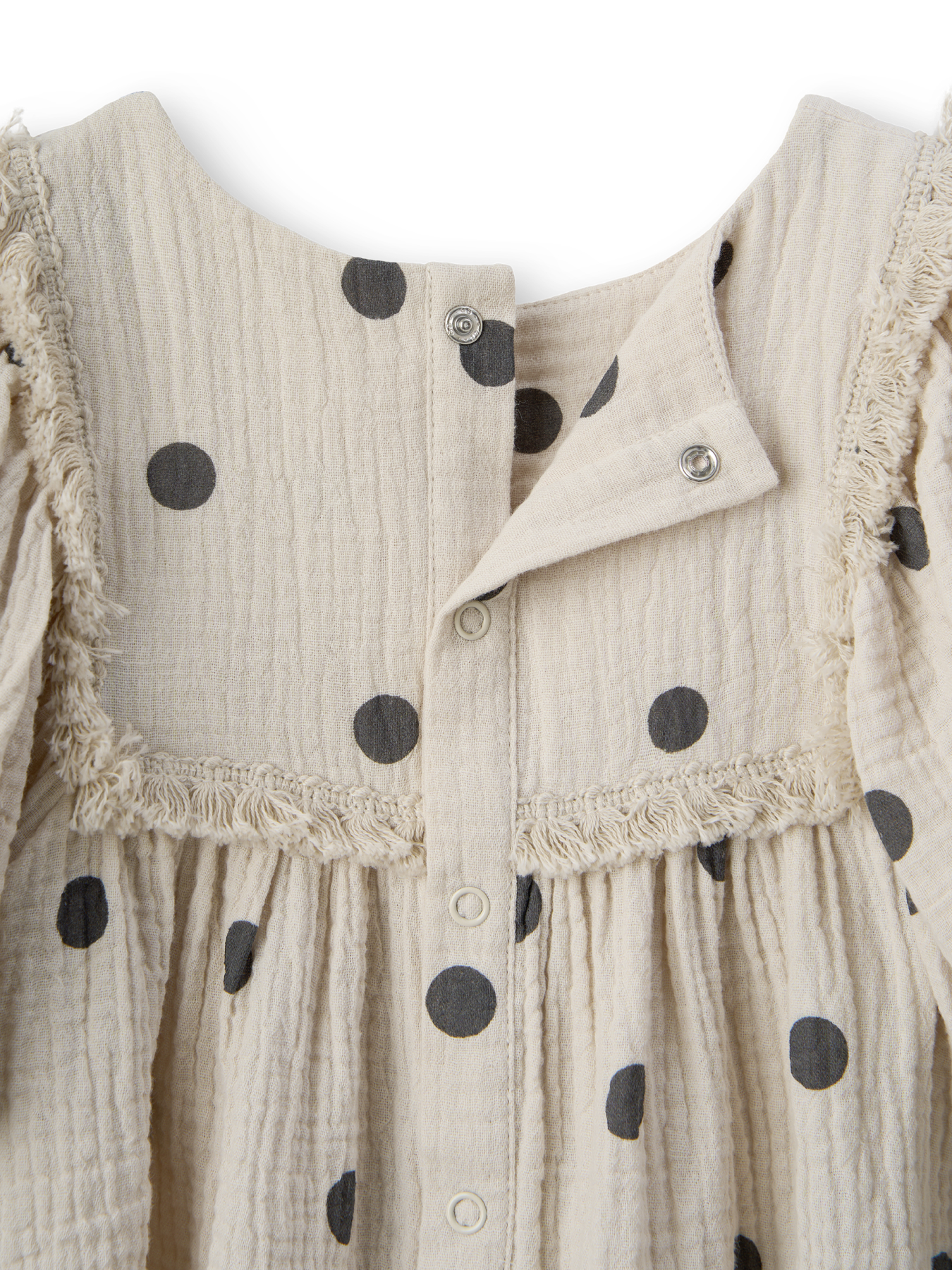 Платье Happy Baby 88132-1_beige-with-dots - фото 7