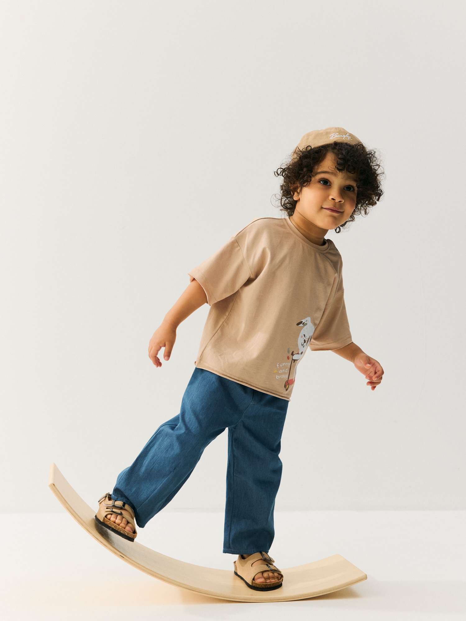 Футболка BUNGLY 1R9789/Беж - фото 5