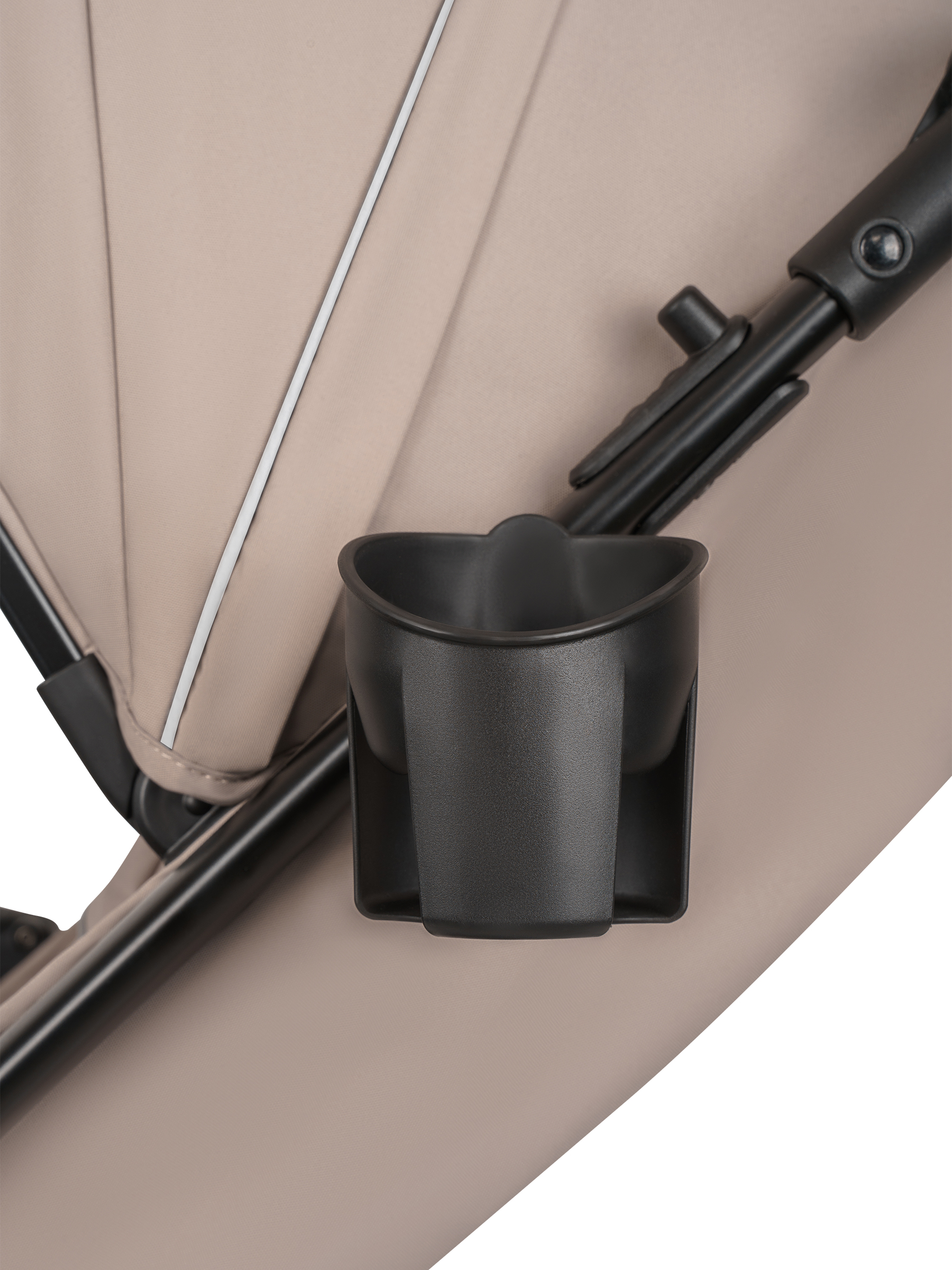 Коляска прогулочная JOVOLA Selena SL, всесезонная бежевый - фото 29