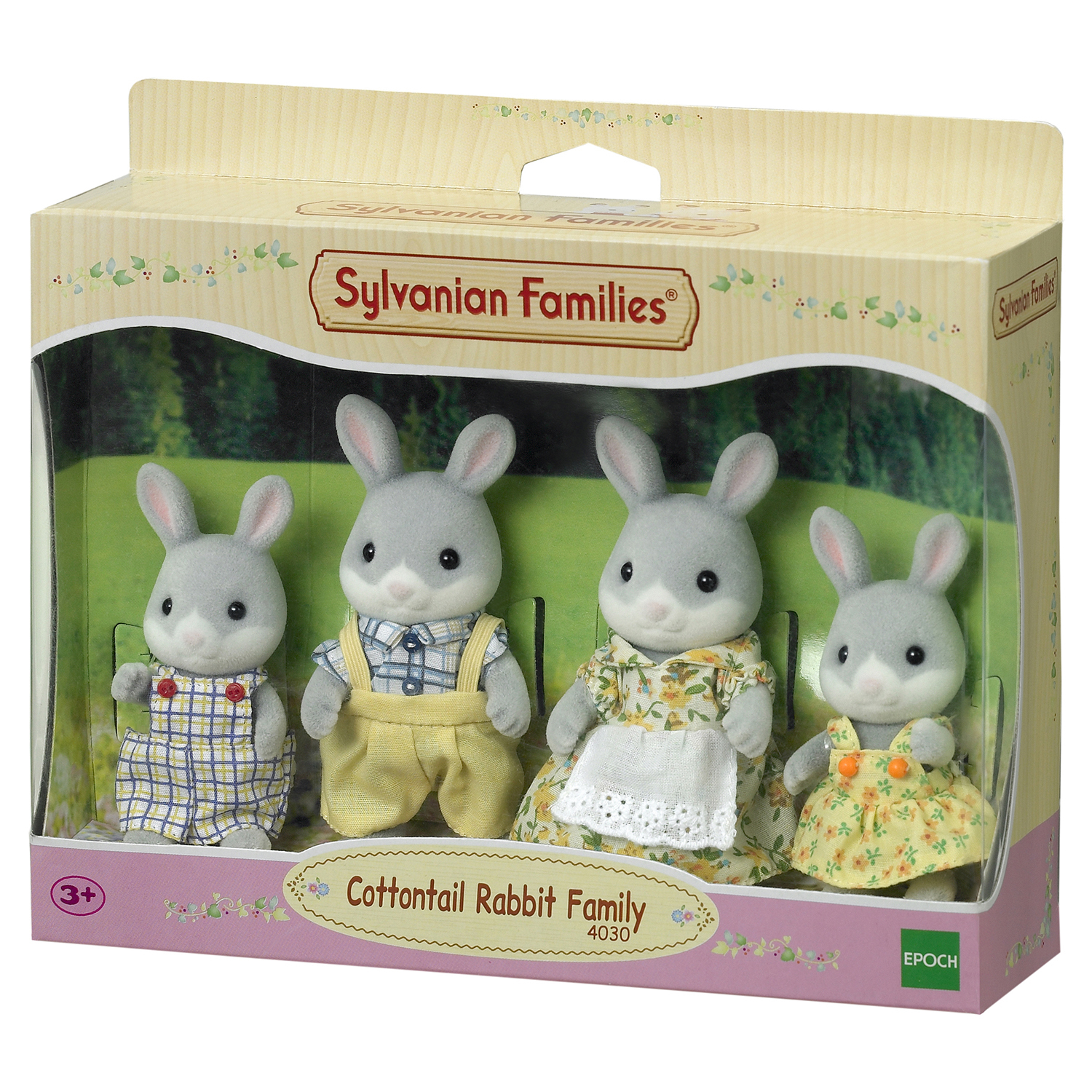 Игровой набор Sylvanian Families Семья Серых Кроликов - фото 2