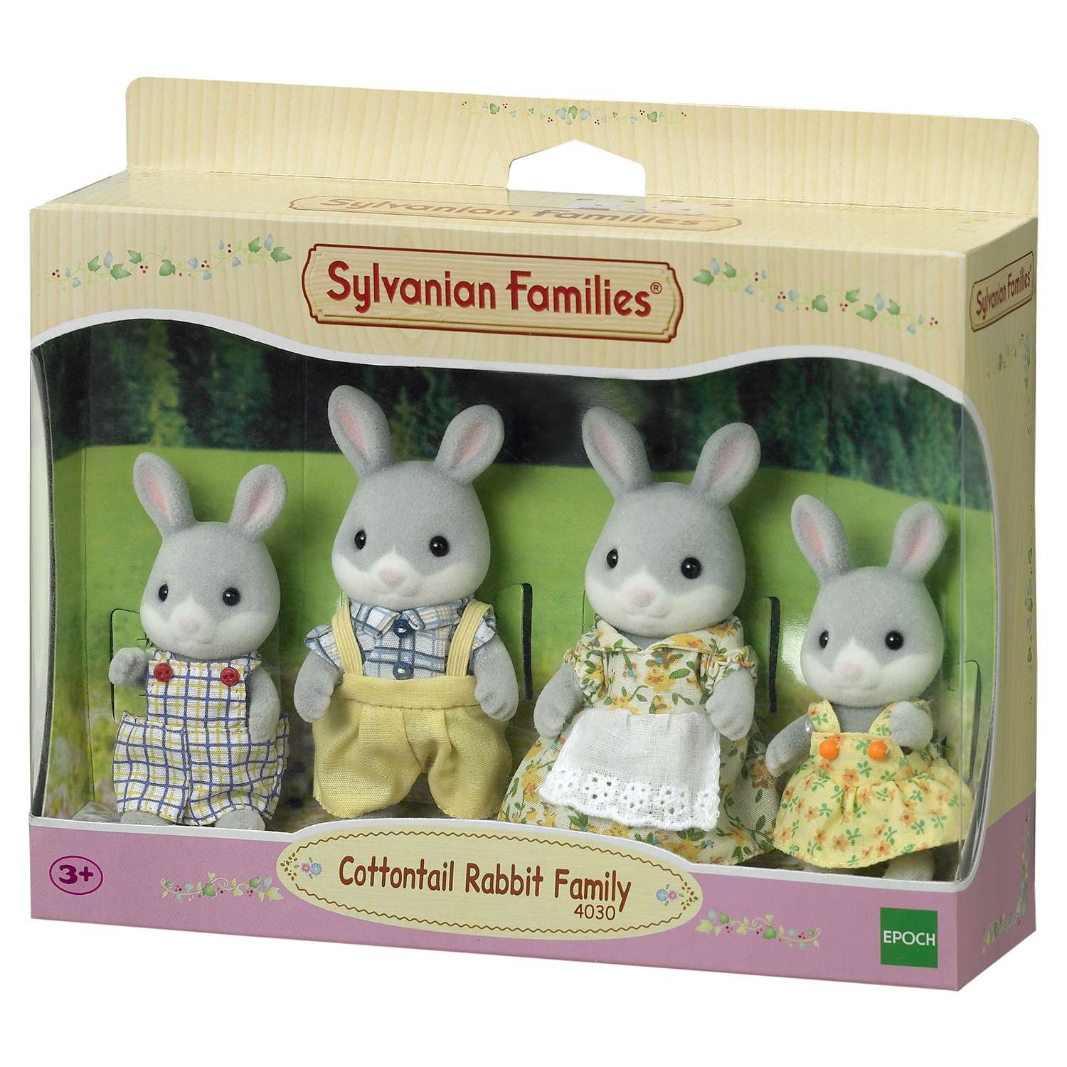 Игровой набор Sylvanian Families Семья Серых Кроликов - фото 2