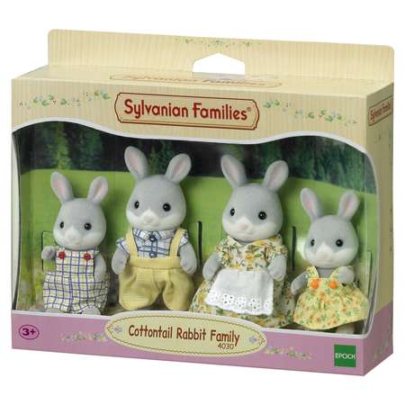 Игровой набор Sylvanian Families Семья Серых Кроликов