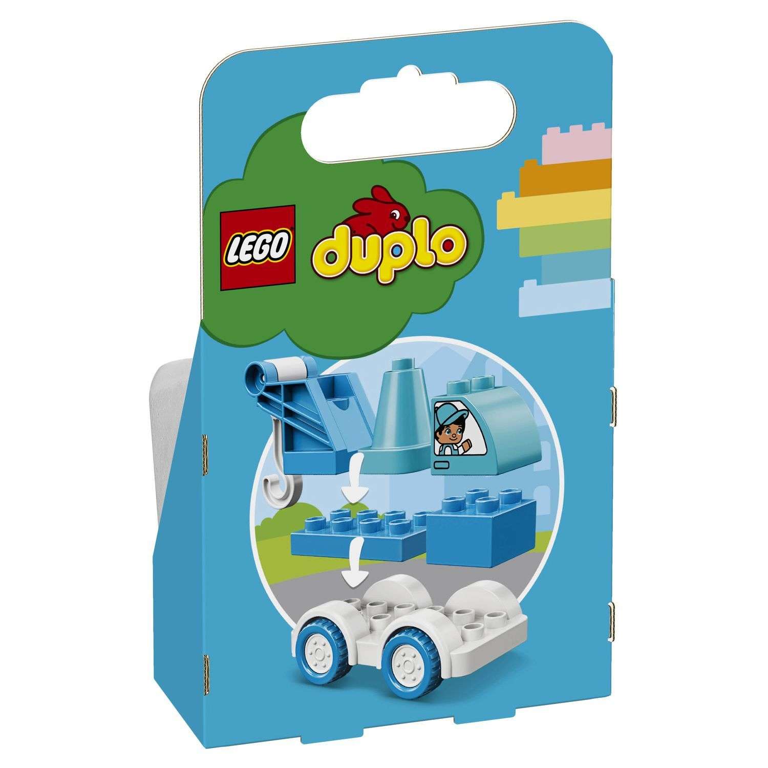 Конструктор LEGO DUPLO Буксировщик блочный - фото 3