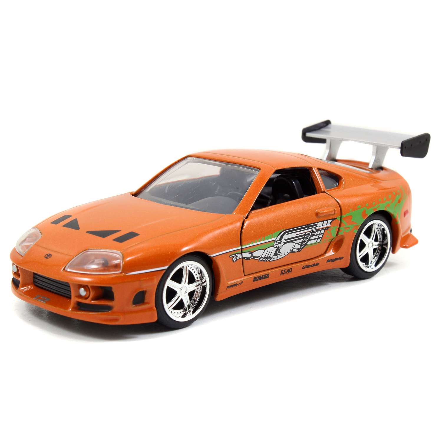 Автомобиль Fast and Furious Toyota 1:32 оранжевый 97345 - фото 5