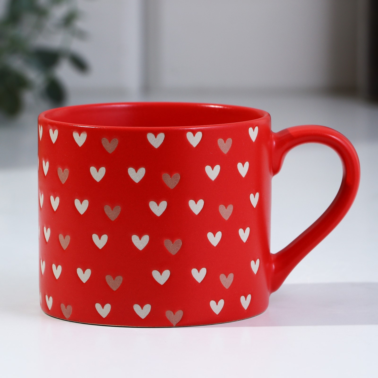 Кружка Дорого внимание Сердечки 320 мл - фото 3