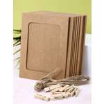 Крафтовые фоторамки iLikeGift Classic kraft 11.5х15.5см 10шт