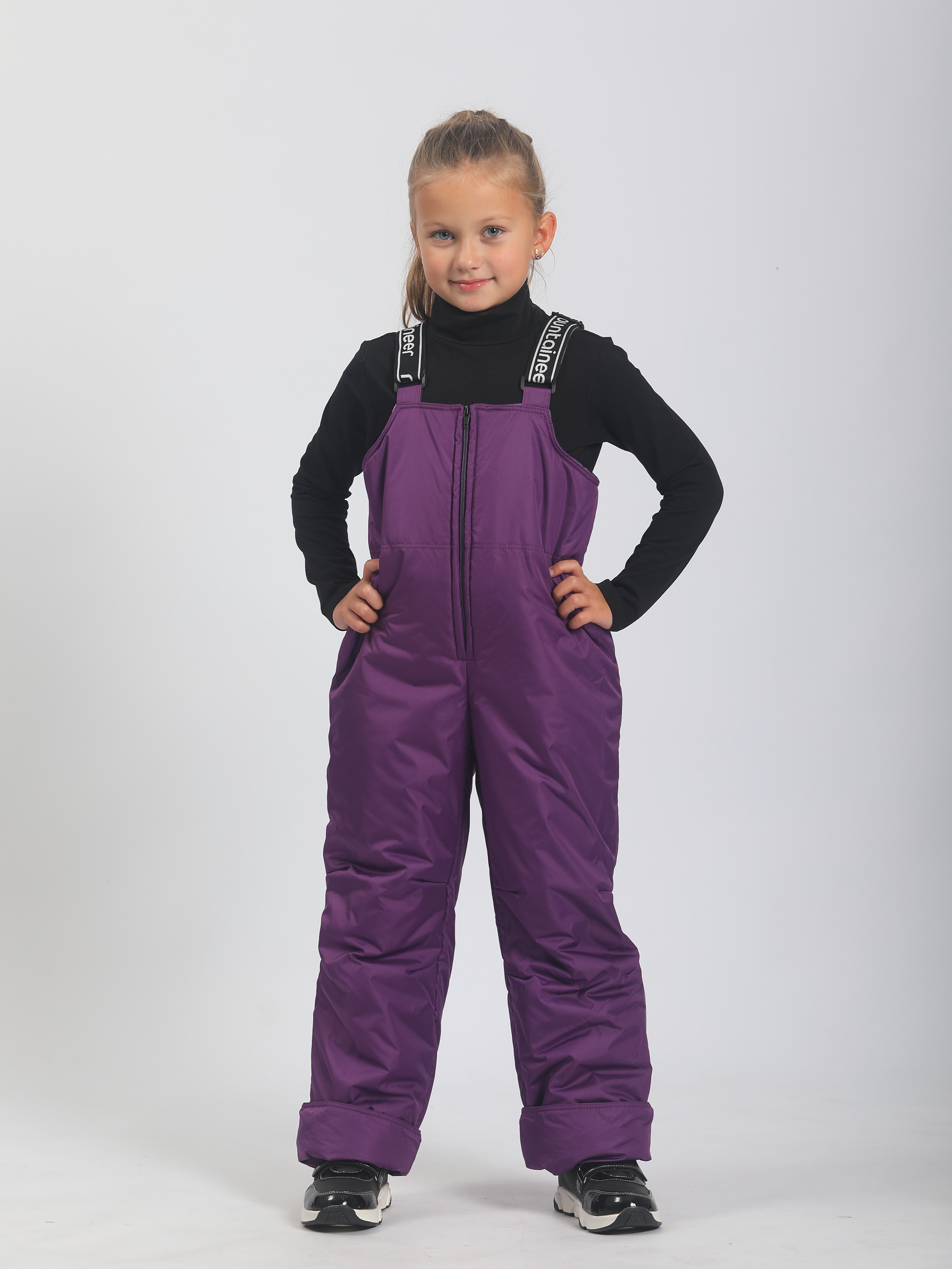 Полукомбинезон inborn mountaineer ПКС-2.5 фиолетовый - фото 1