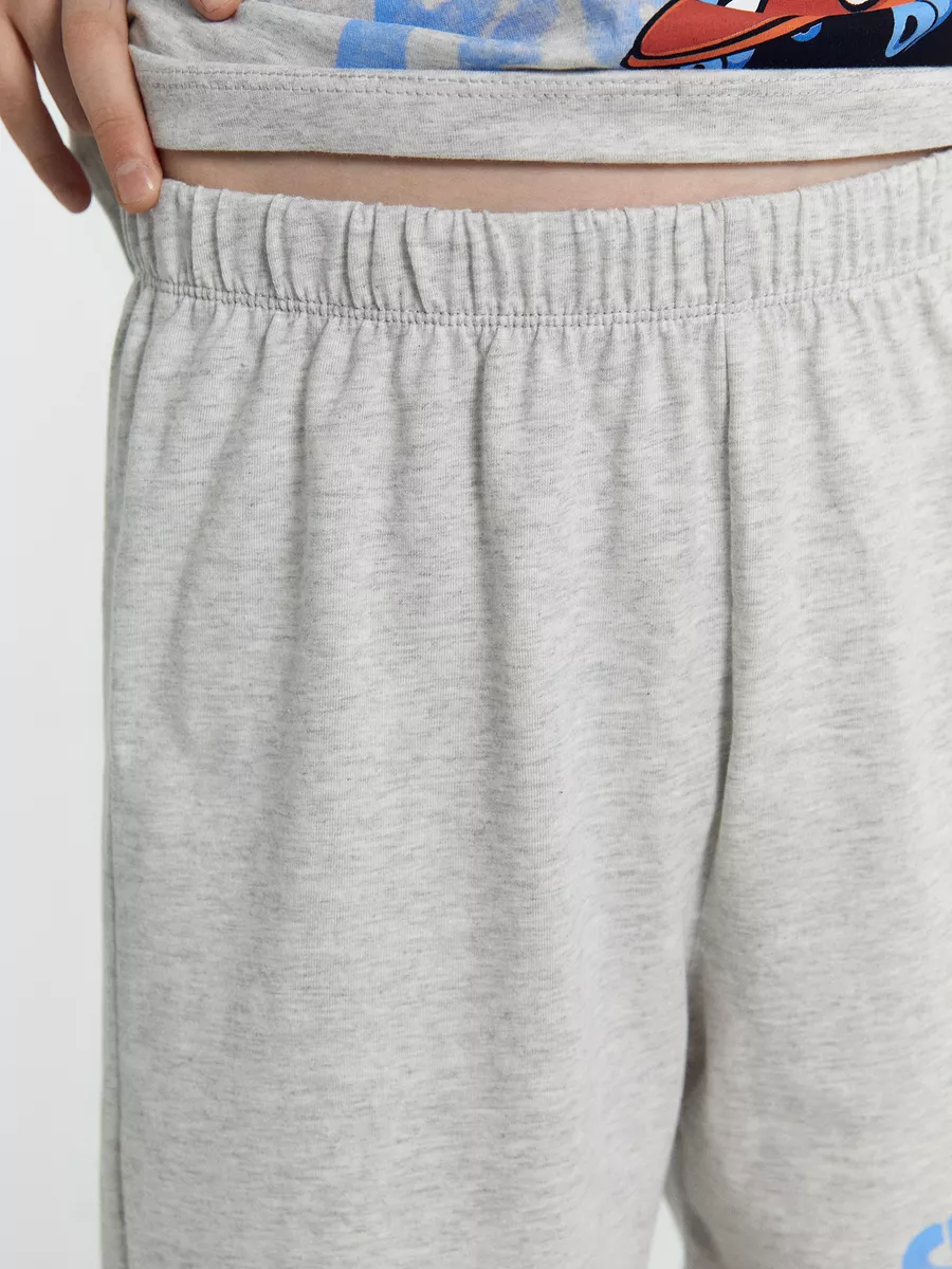 Пижама Mark Formelle (Марк Формэль) 563322-1/серый меланж 4306-А +печать - фото 10