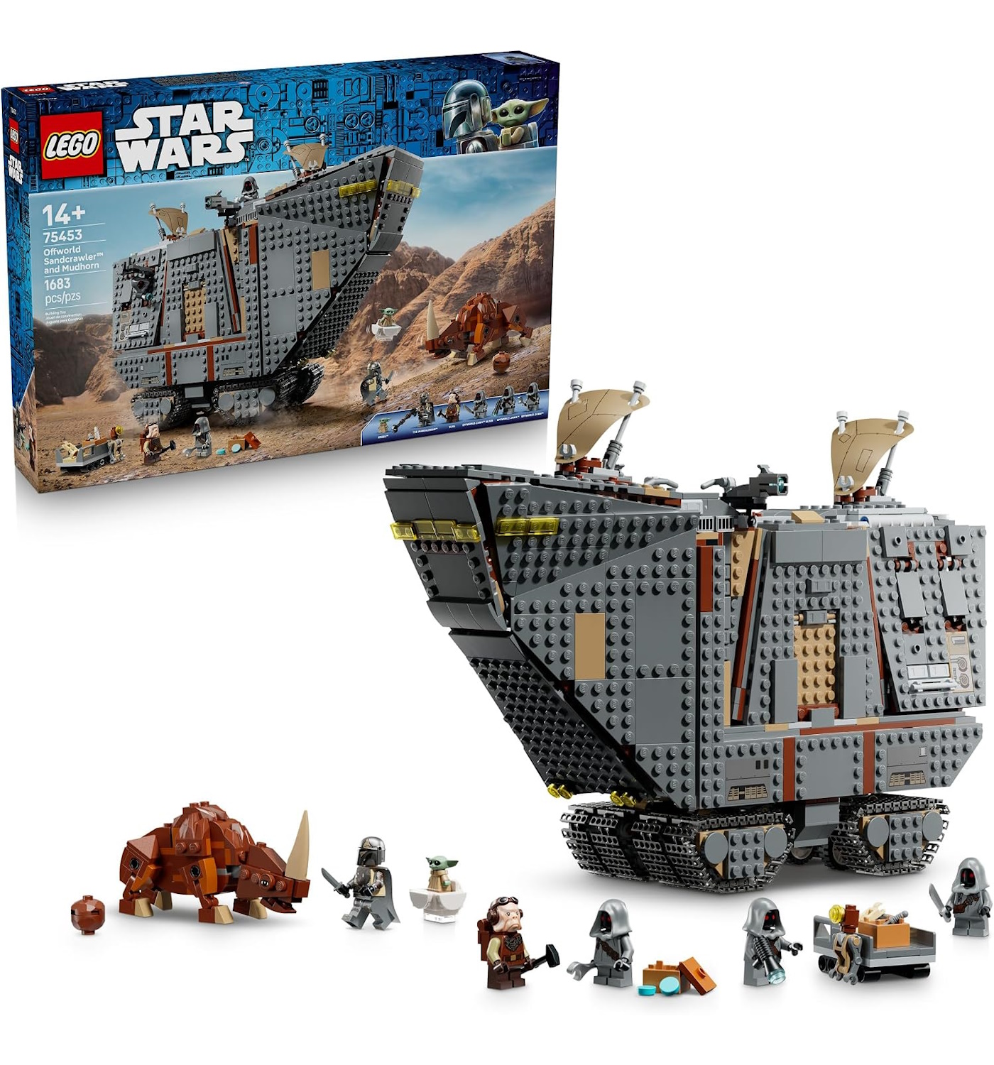 Конструктор LEGO Star Wars Сэндкроулер и Мудхорн 1683 дет. - фото 1