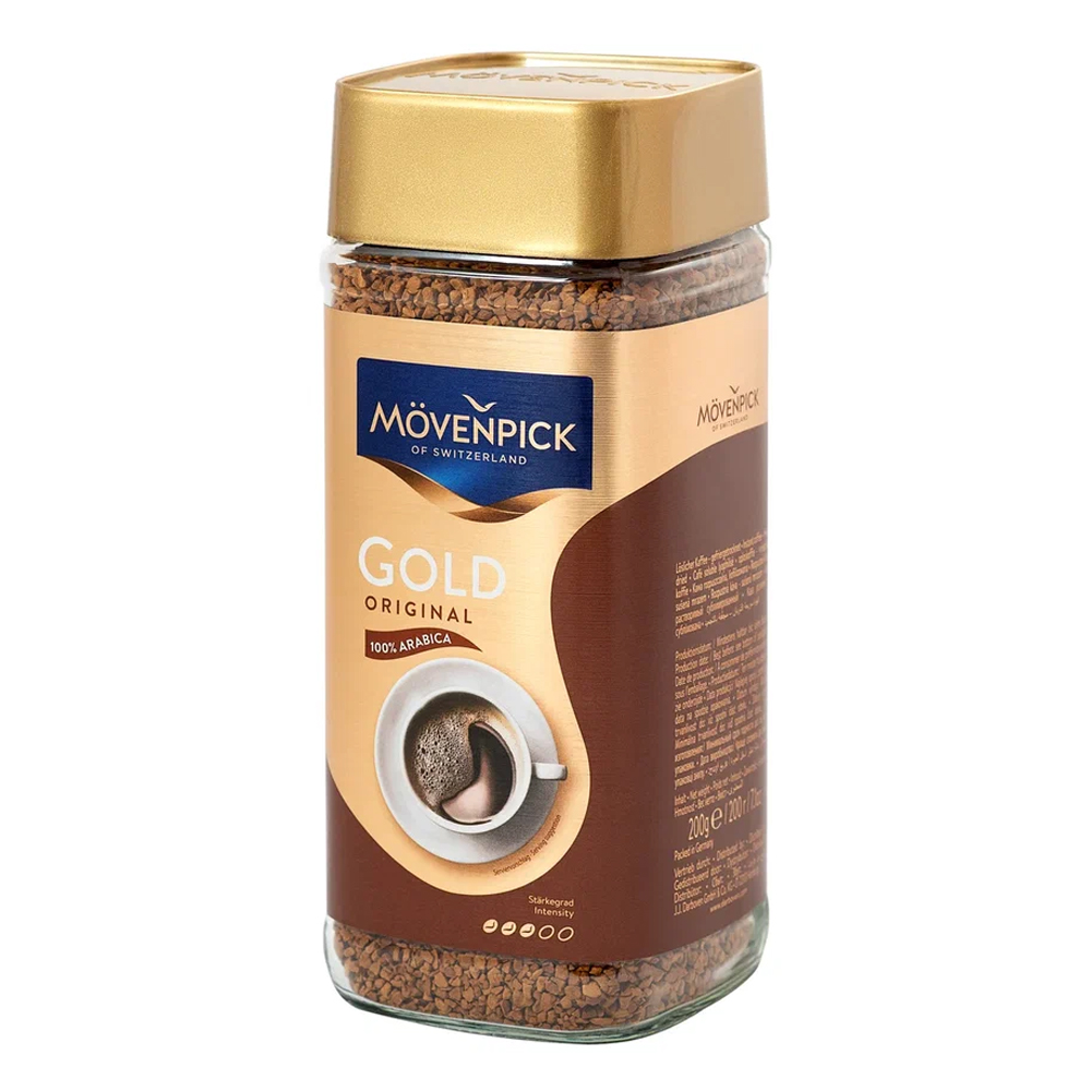 Кофе растворимый Movenpick Gold Original 200г - фото 2