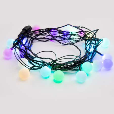 Светодиодная гирлянда NEON-NIGHT 25 мм 8 режимов с эффектом смены цветов RGB