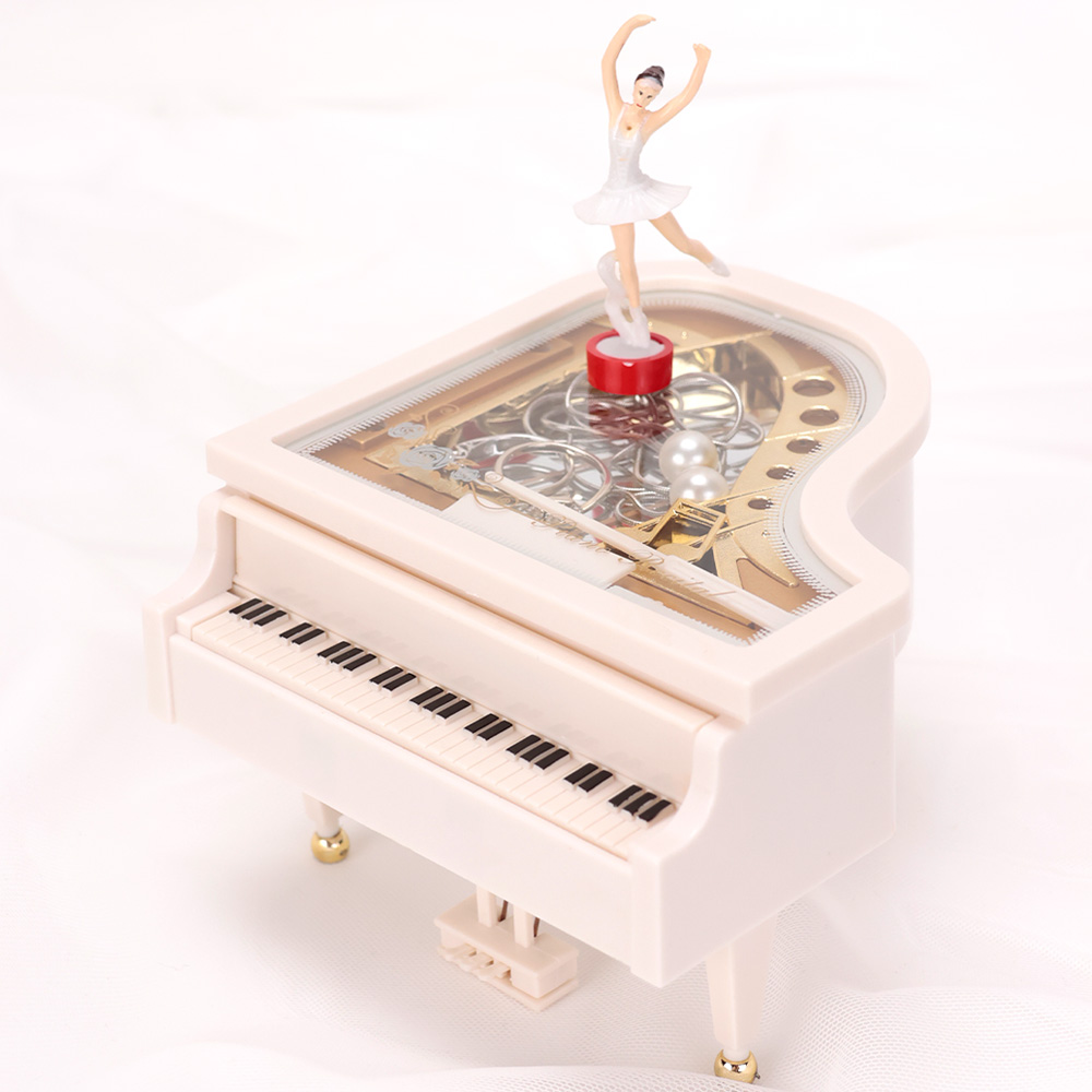 Детская Шкатулка музыкальная TIPTOPOLIS Рояль белый - фото 8