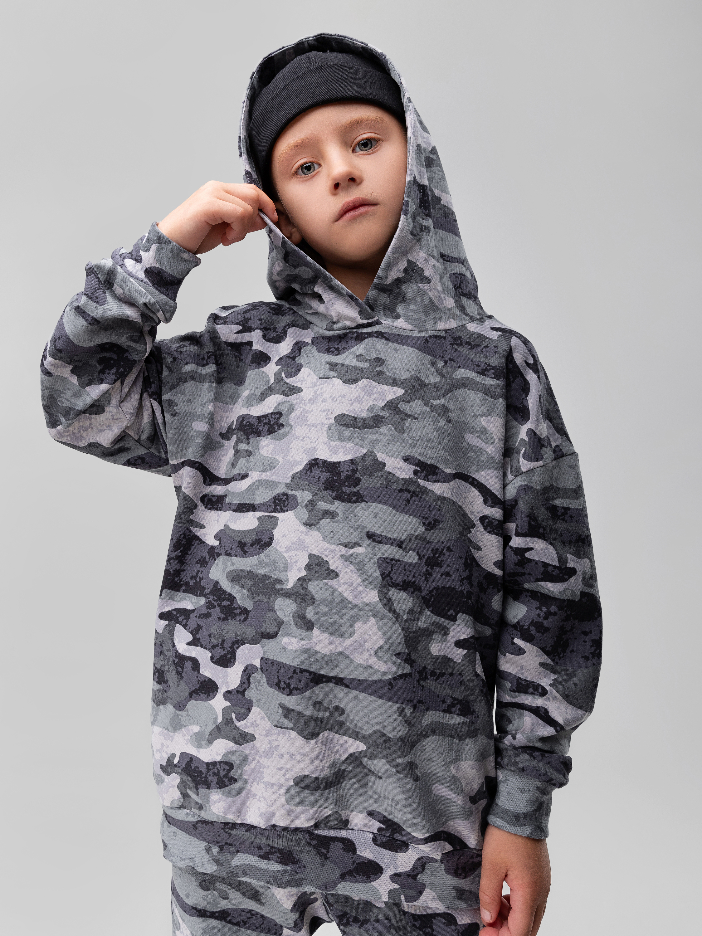 Костюм спортивный Bodo 11-335МU_темно-серый камуфляж - фото 4