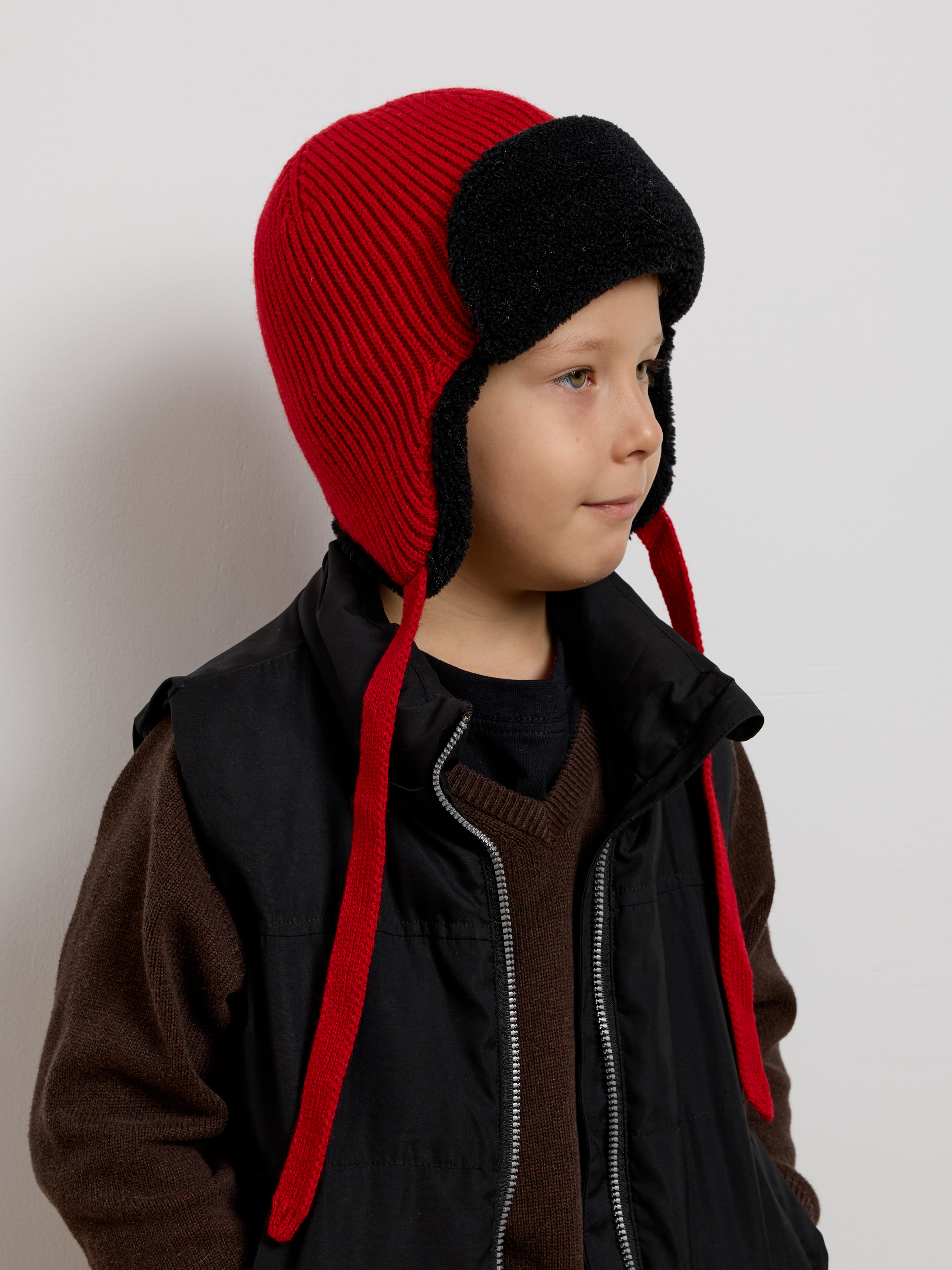 Шапка-ушанка Starkoff Kids Д301122/01 - фото 10