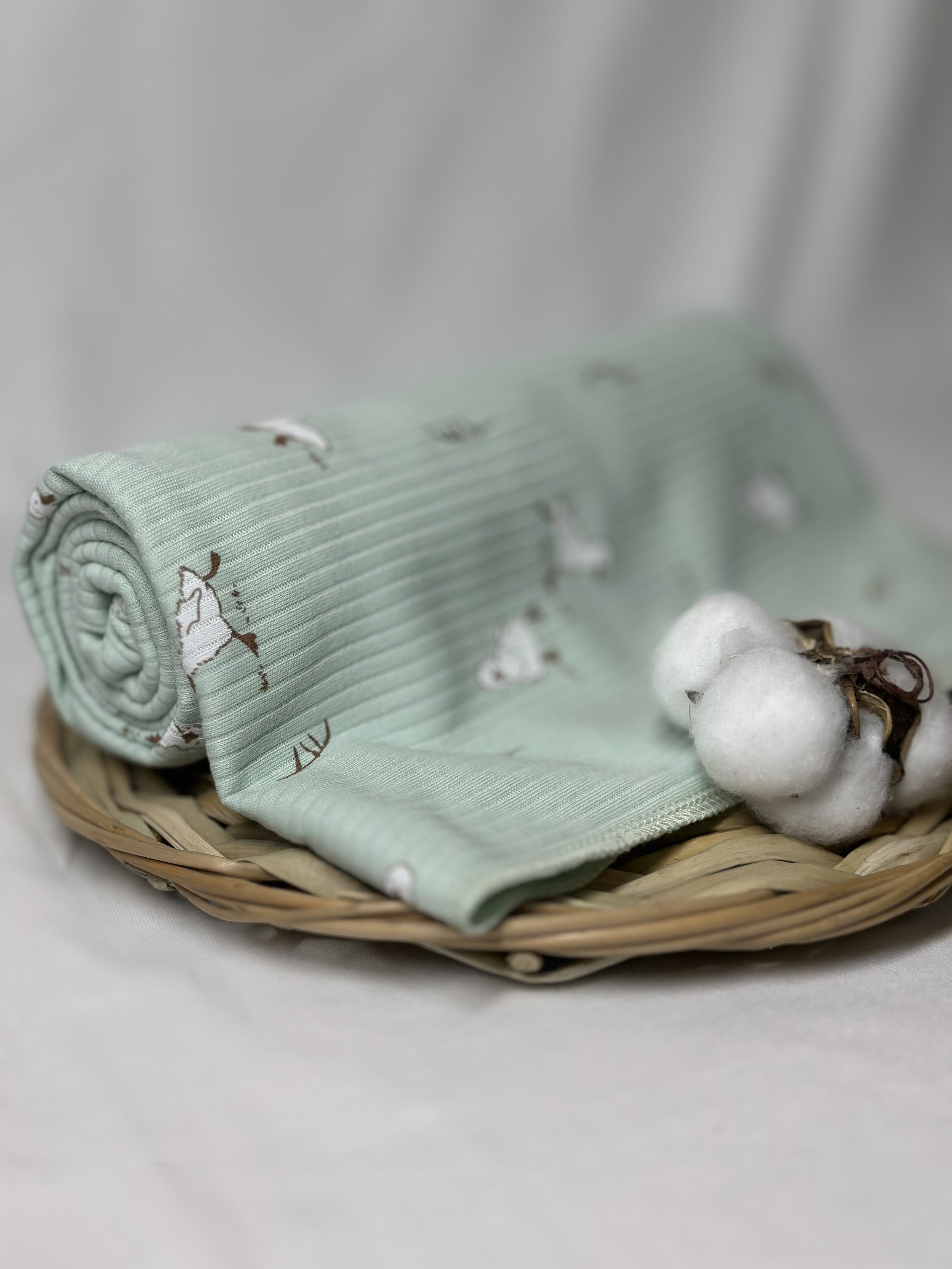 Пелёнка RinaAmari в рубчик 85х130 см - фото 3