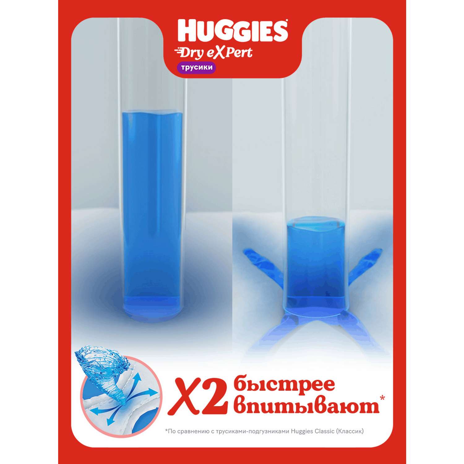 Трусики Huggies Dry eXpert XL (12-17) 15 шт. - фото 10