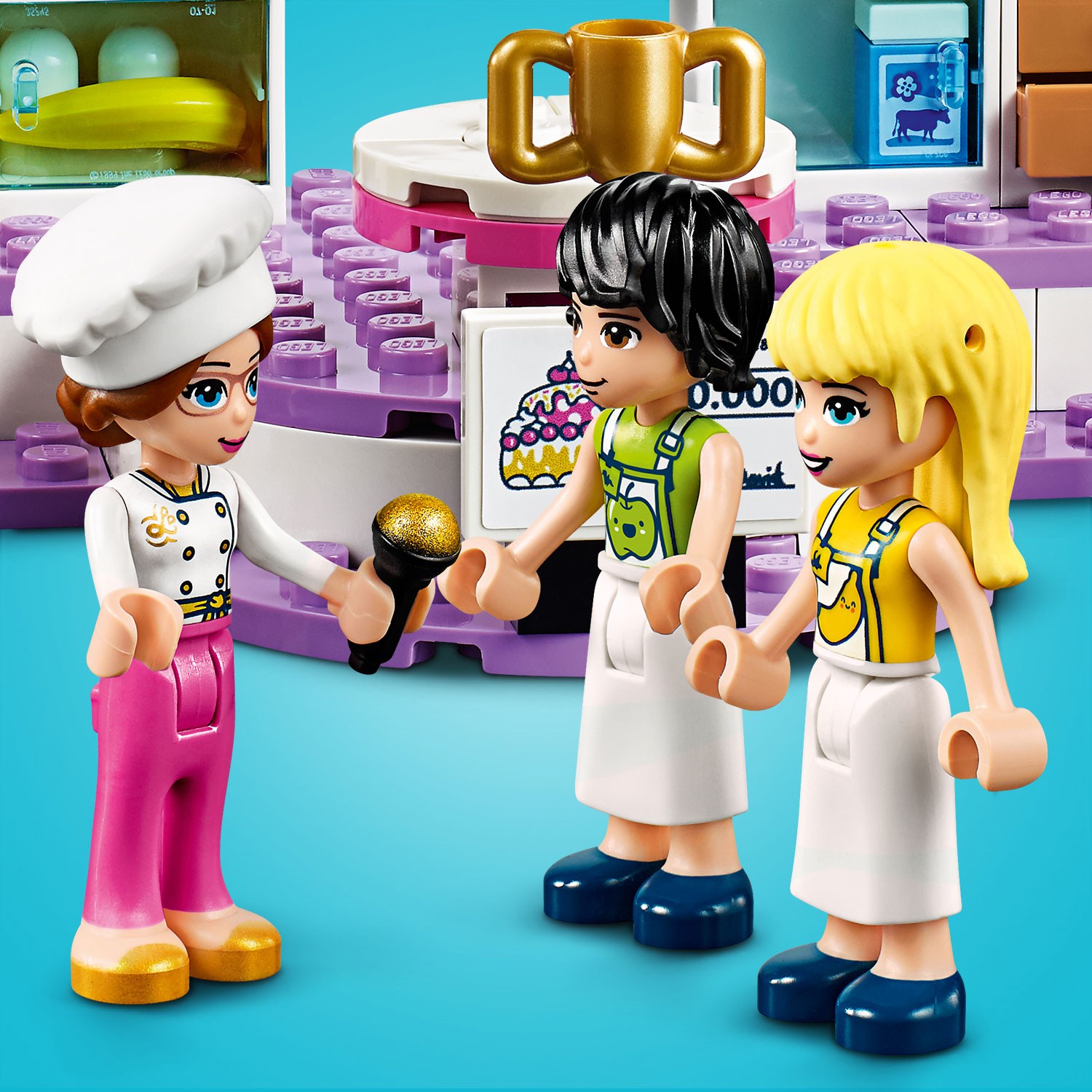 Конструктор LEGO Friends Соревнование кондитеров блочный - фото 17